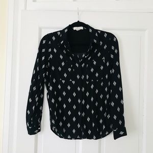 Forever 21 Button Down Blouse